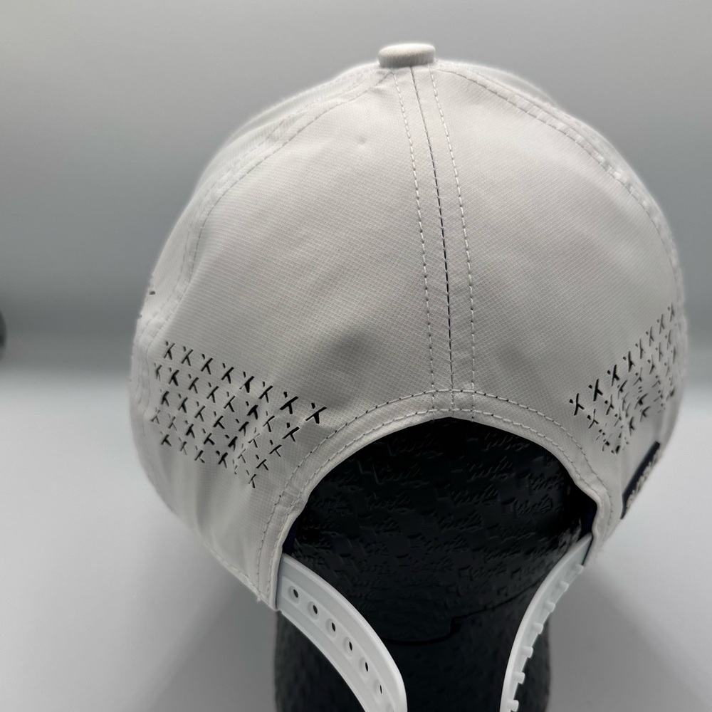 SUN RUN white running snapback hat - Picture 3 of 6